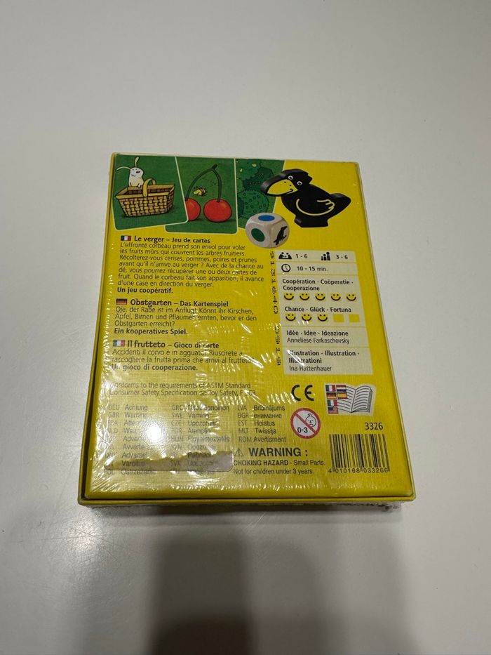 Jeu de cartes Le verger - Haba - neuf sous blister - photo numéro 6