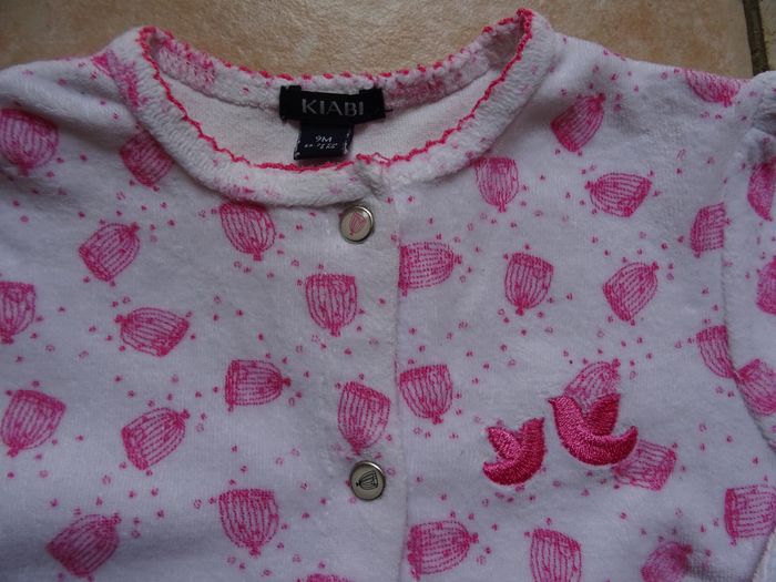 Pyjama motif cages à oiseaux 9 mois - photo numéro 3