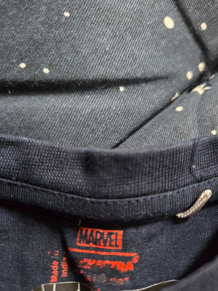 T-shirt manches courtes spiderman sequins - photo numéro 3