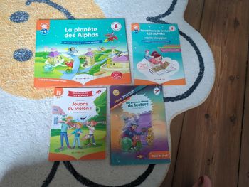 Livre guide la planète des alphas et livre méthode de lecture apprentissage maternelle cp