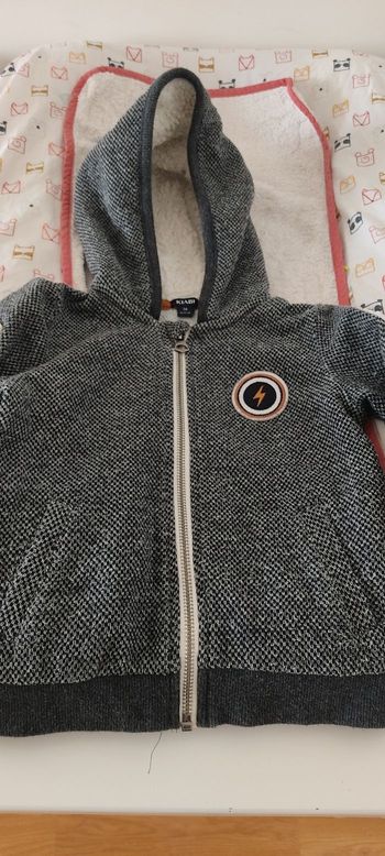 Gilet zippé Kiabi 3ans