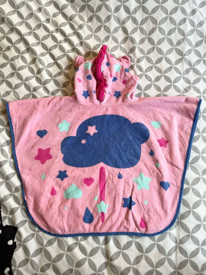 Decathlon Nabaiji poncho cape de bain à capuche enfant licorne - photo numéro 3