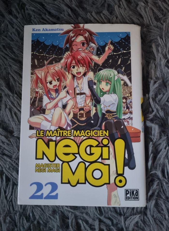 Lot Manga Le Maître Magicien (Negi Ma!) - photo numéro 2