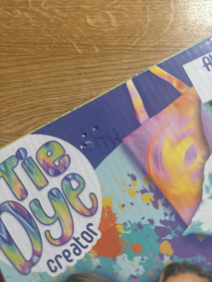 Jeux créatif customs Tie and dye neuf coloration vêtements tissus - photo numéro 8