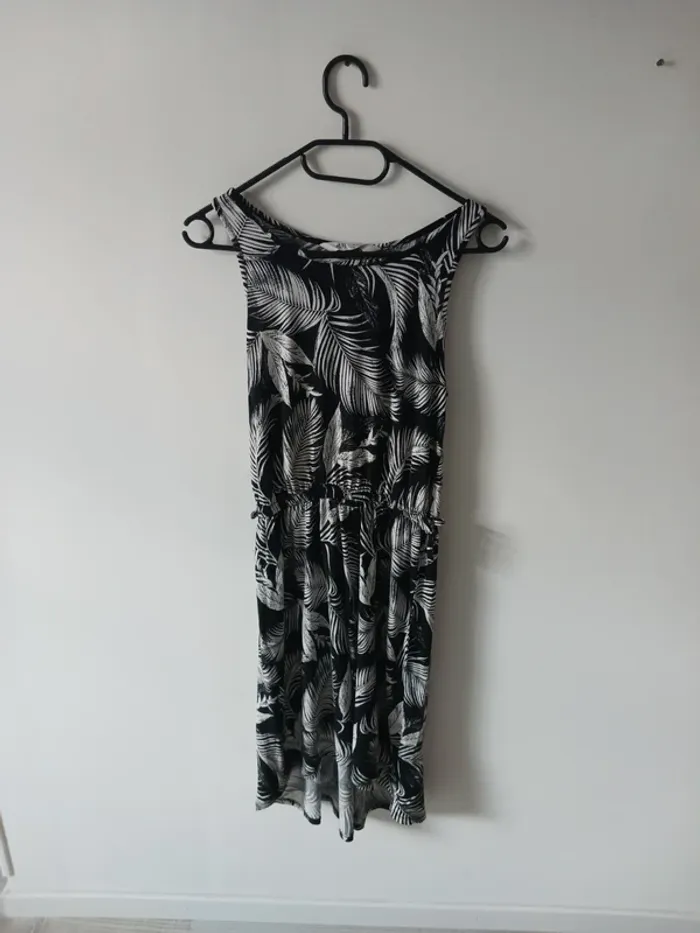 Robe fille H&M noir et blanc 13 / 14 ans