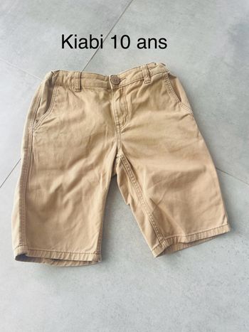 Short 10 ans kiabi