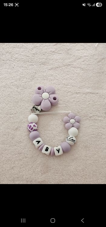 Attache tétine ( me contacter )