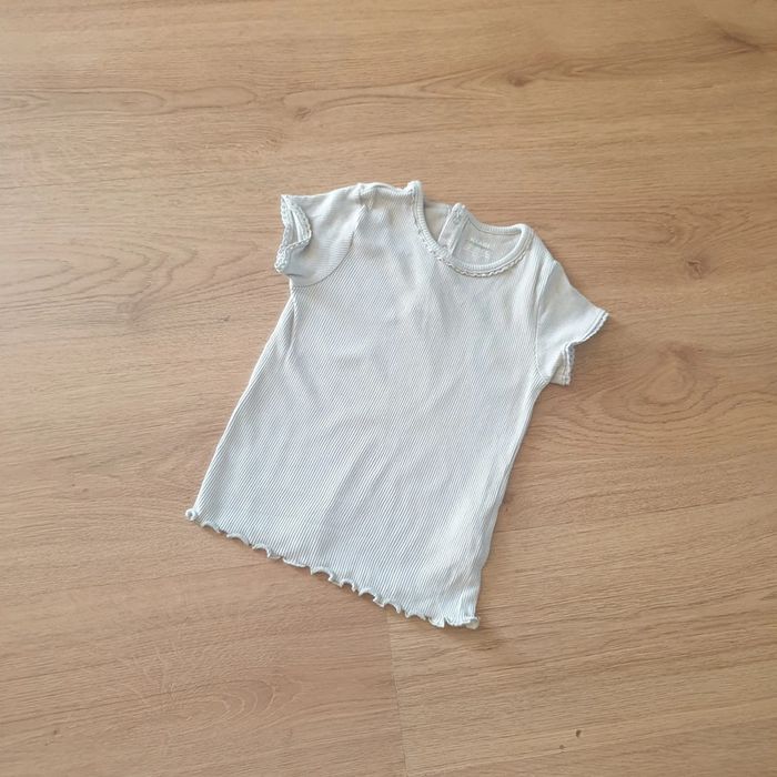 🩷 Tee-shirt MC maille côtelée 36 mois Kiabi #emyfleury_36moisfille - photo numéro 3