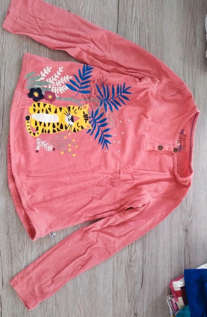 haut manches longues sergent major 8 ans