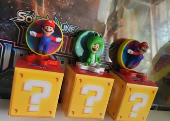 Lot de figurines Mario et Luigi de Macdonald ×3