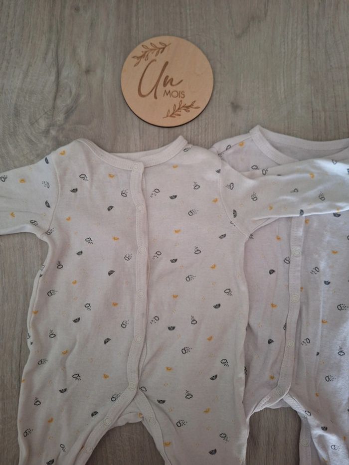 Lot de 2 pyjamas en coton - photo numéro 2