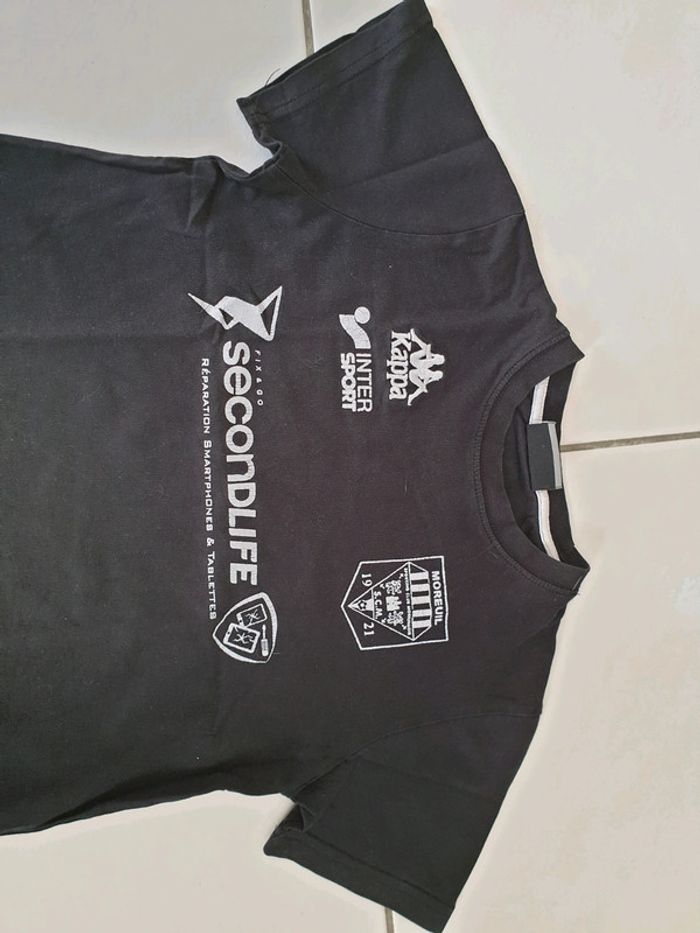 Tee-shirt kappa foot moreuil 10 ans - photo numéro 3