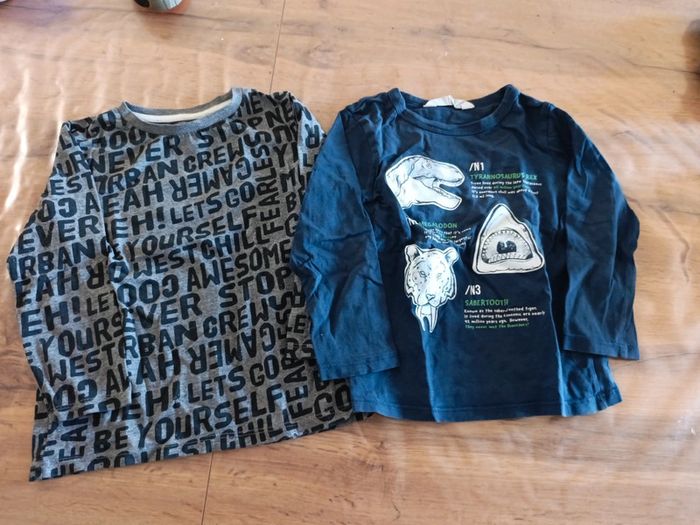 Lot tee shirt manche longue