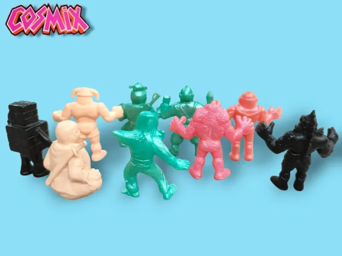 Lot figurines Cosmix vintage AE - photo numéro 3