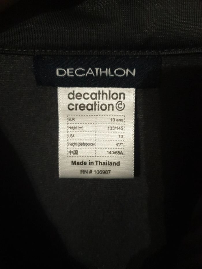 Veste de survêtement decathlon 10 ans - photo numéro 3