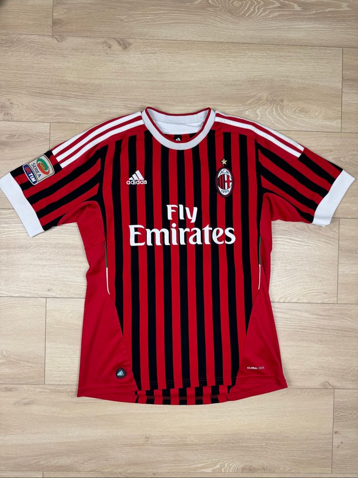 Maillot Adidas AC Milan 2011 - Robinho #70 - Série A - Taille M