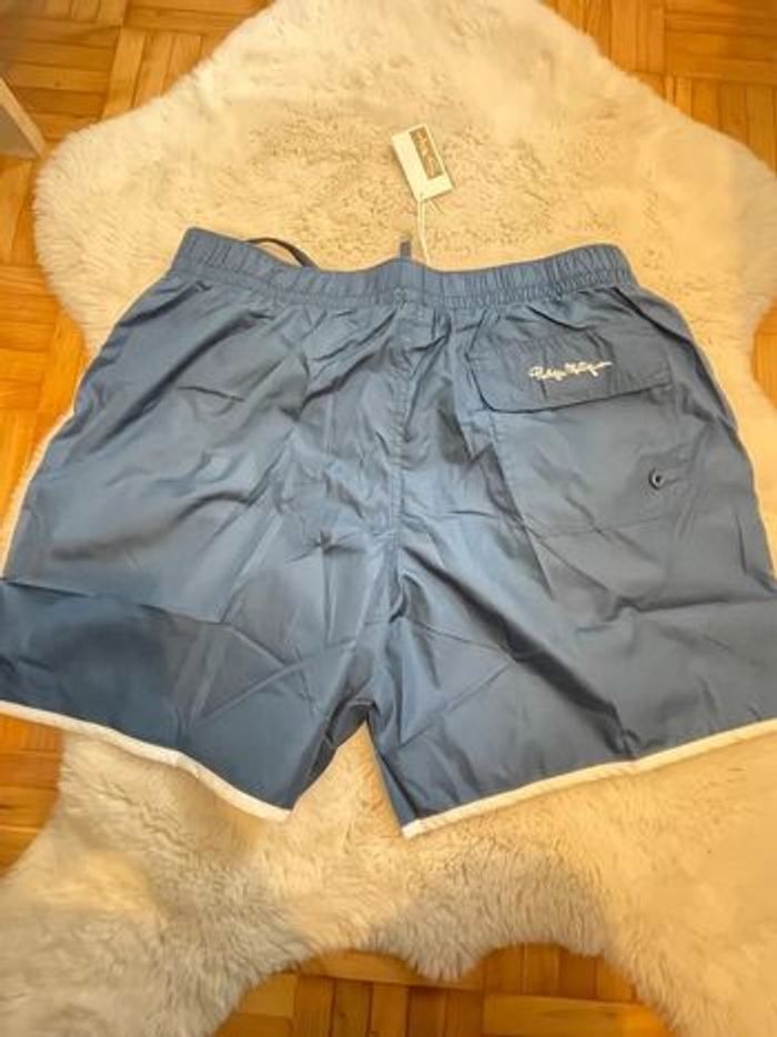 Short de bain/sport bleu marine taille M Philippe matignon - photo numéro 3