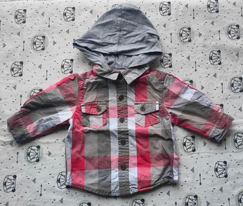 Chemise à carreaux taille 3 mois