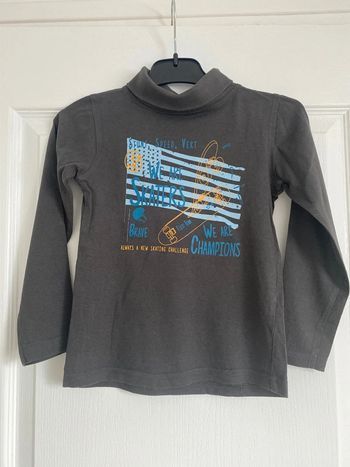 T shirt col montant 5 ans