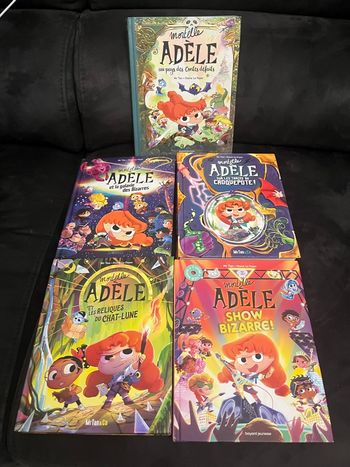 5 gros livres mortelle Adele