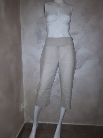 Pantacourt Camaïeu beige T 40