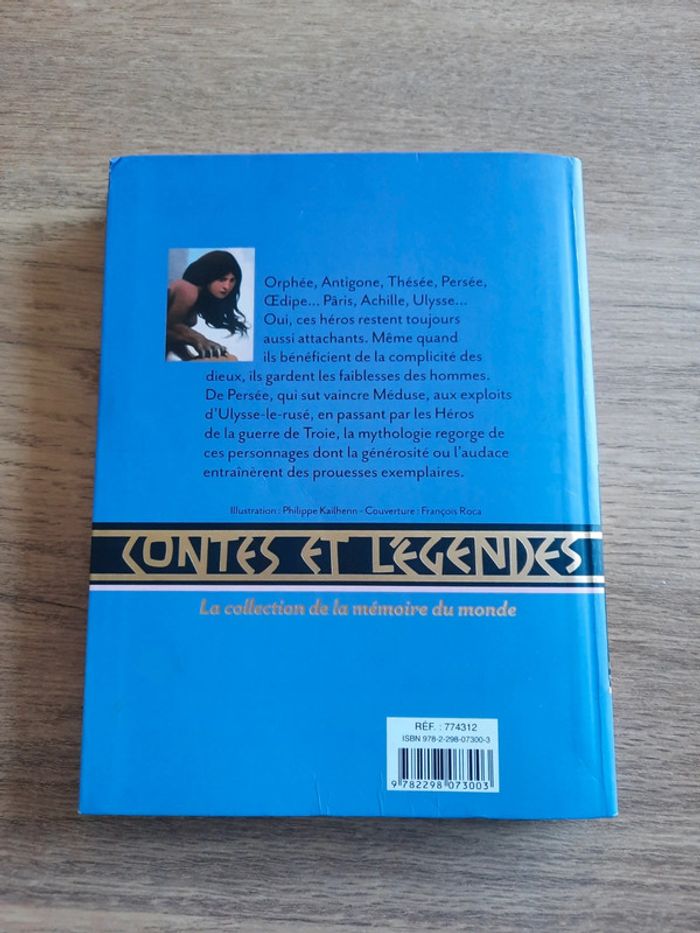 Livre contes et légendes les héros de la mythologie - photo numéro 2
