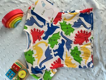 teeshirt manches courtes oversize imprimé dinosaures multicolore 6/7 ans primark