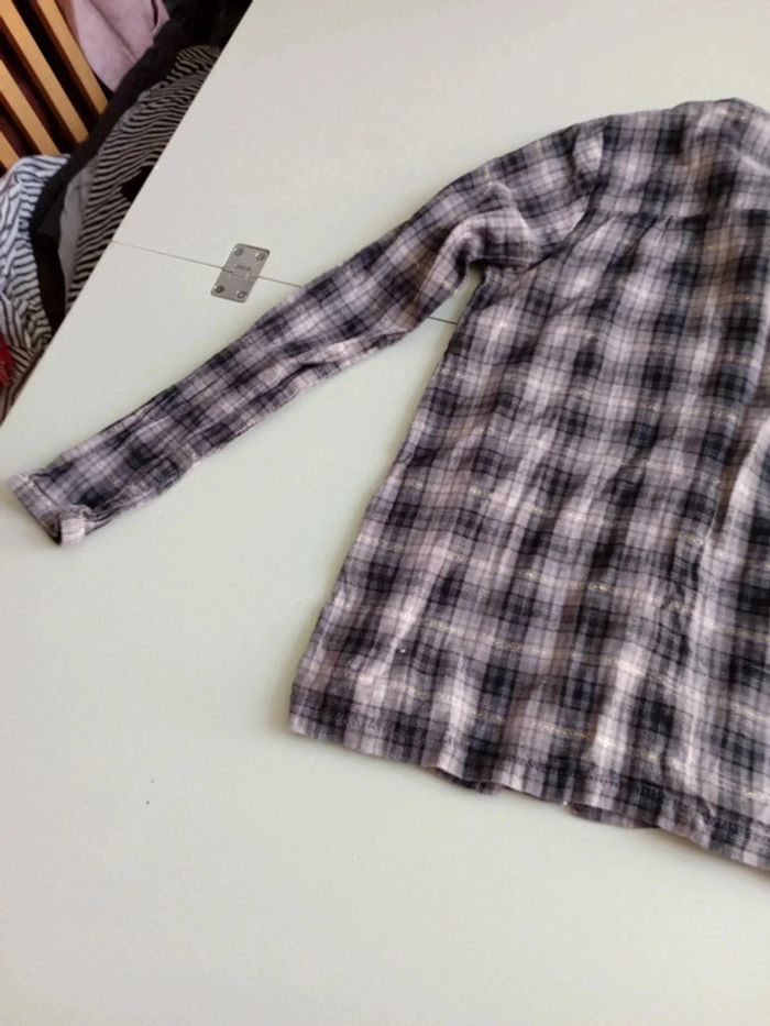 Chemise 3 Suisses collection 12 ans rayé dont rayures doré - photo numéro 8