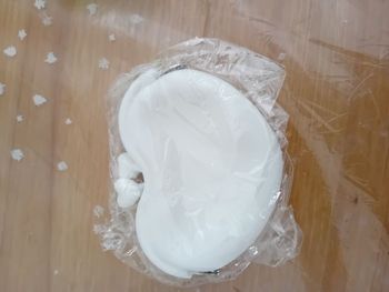 Mini porte monnaie blanc en silicone neuf