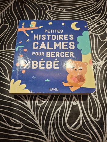 Livre histoires calmes pour bercer bébé