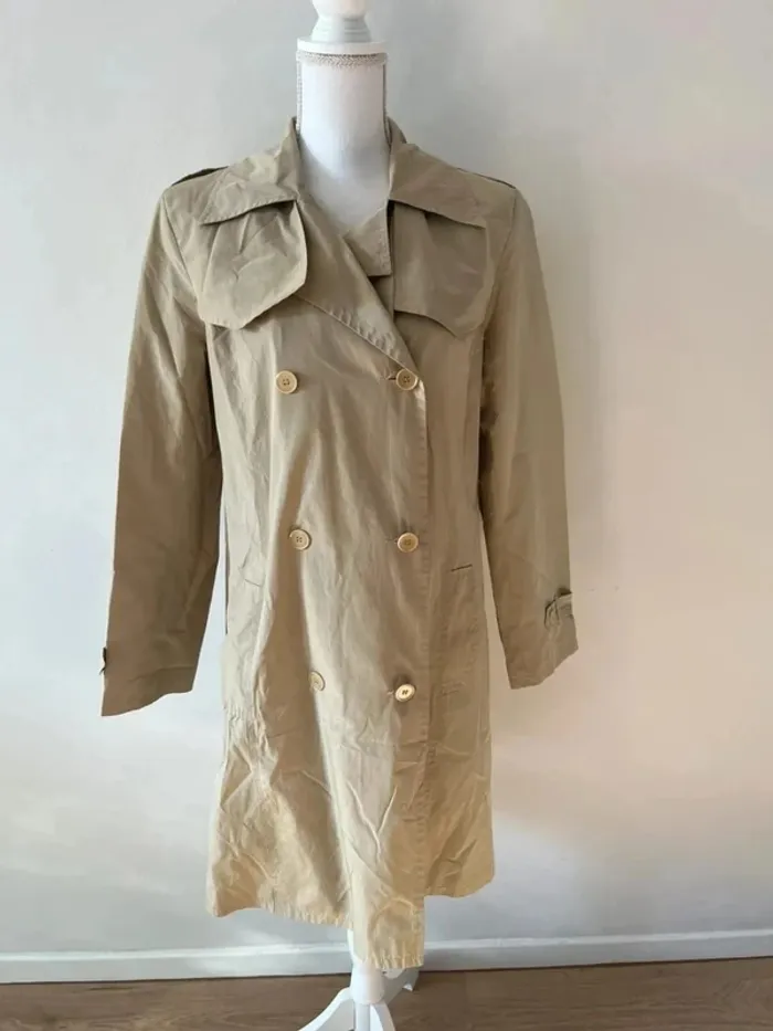 Trench long - Taille L - photo numéro 2