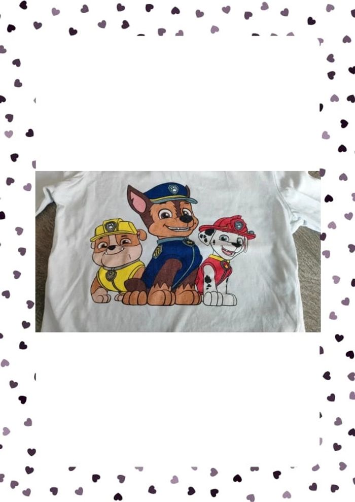 T-shirt manches longues pat patrouille - photo numéro 2