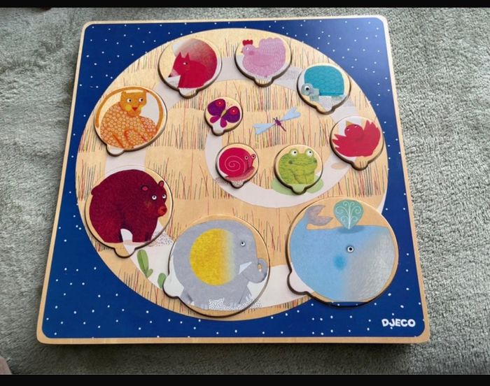 Puzzle en bois Djeco neuf - photo numéro 2