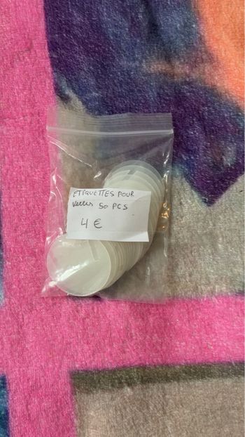 Étiquette pour verre