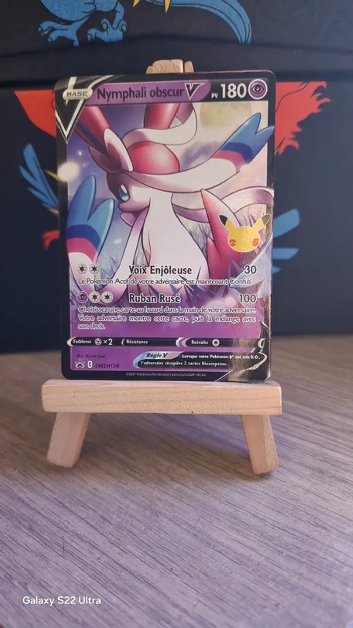 Pokemon - Nymphali Obscur SWSH134 - Promo Coffret Célébrations Pokémon