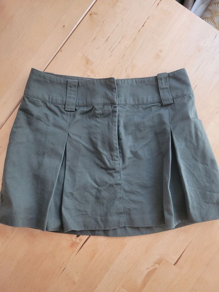 Jupe courte kaki
