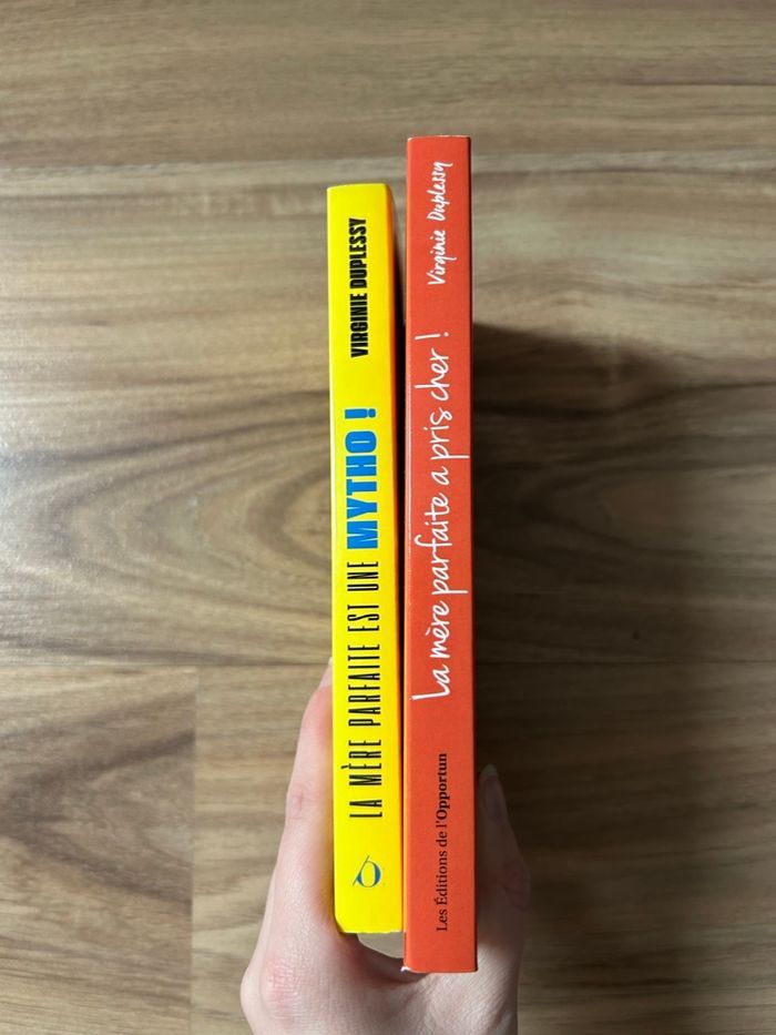 Lot de 2 livres de Virginie Duplessy Maternité - photo numéro 2
