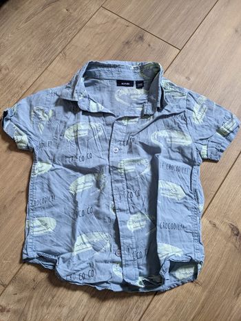 Chemise manches courtes 3 ans