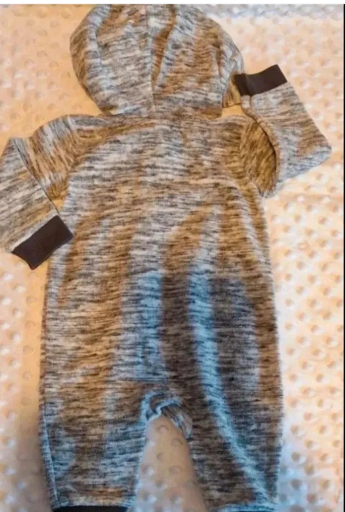 Pyjama sans pieds 3 mois renne - photo numéro 2