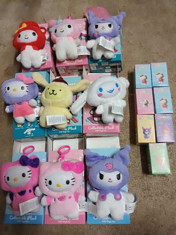 Blind box hello kitty ouvert 