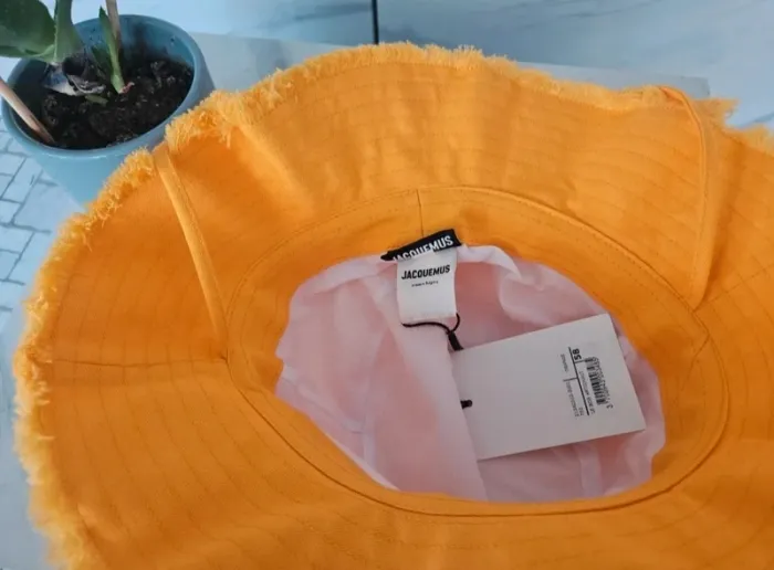 Le bob artichaut Jacquemus orange - photo numéro 3