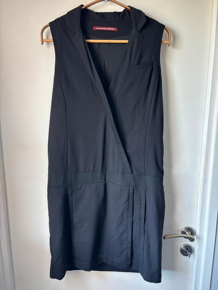 💐🌼nouveauté 🌼💐 Robe smoking noire compte des cotonniers  38