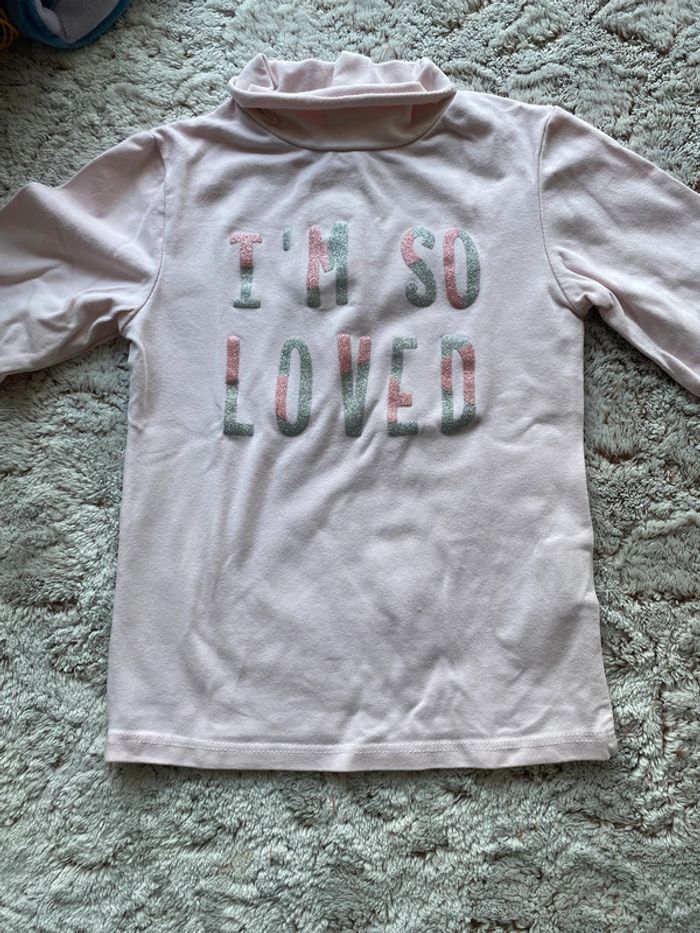 Joli t shirt grandes manches Kiabi 24 mois - photo numéro 2