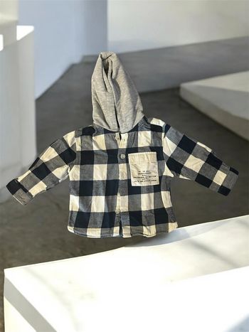 Chemise Zara à capuche