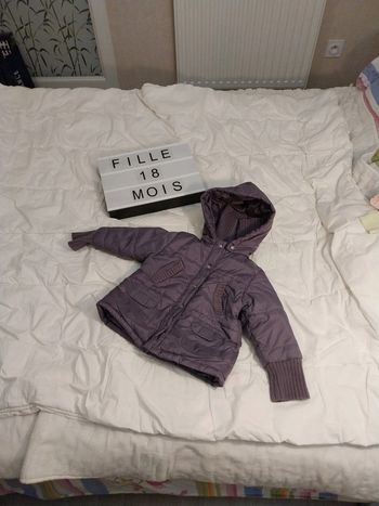 Manteau fille 18 mois