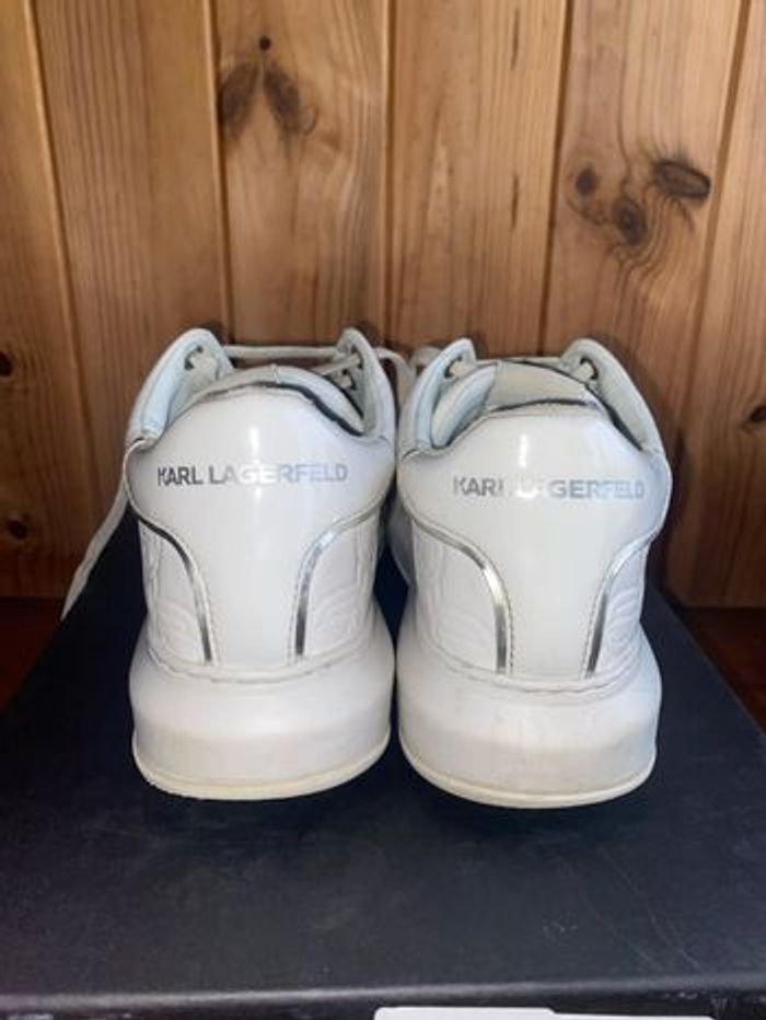 Baskets blanche Karl Lagerfeld - photo numéro 6
