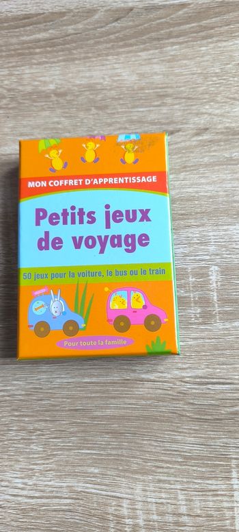 Petits jeux de voyage jeu de société 