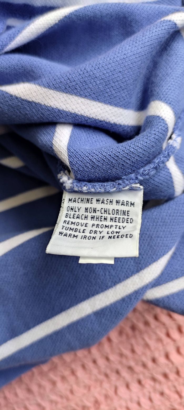 Polo bleu rayures , Ralph Lauren - photo numéro 8