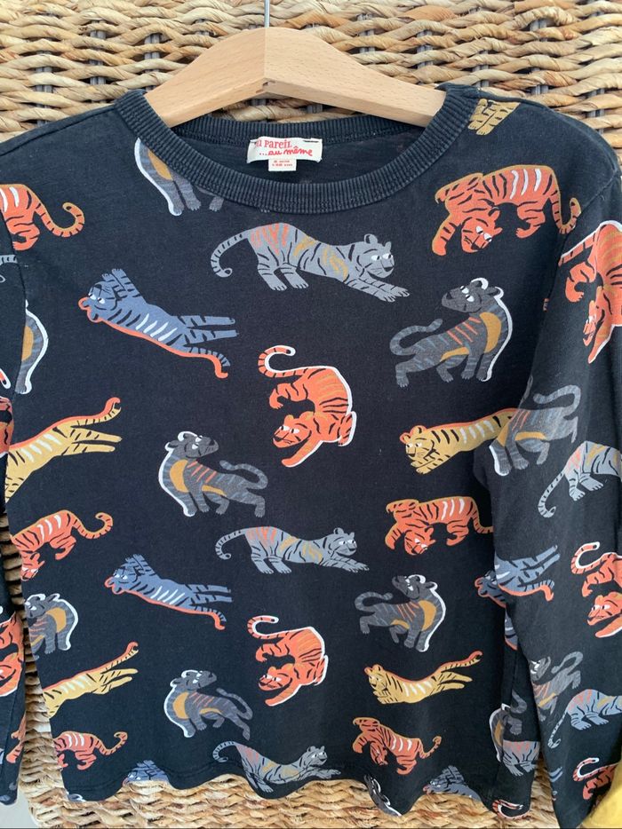 Lot 3 t-shirts m.longues DPAM-8 ans - photo numéro 4