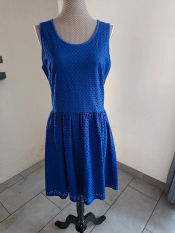 Robe bleue ajouré U Collection Taille 38